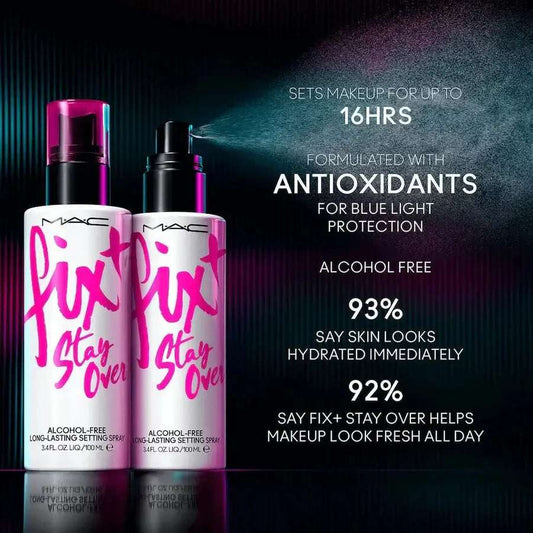 Mac fix + stay over long lasting setting spray
