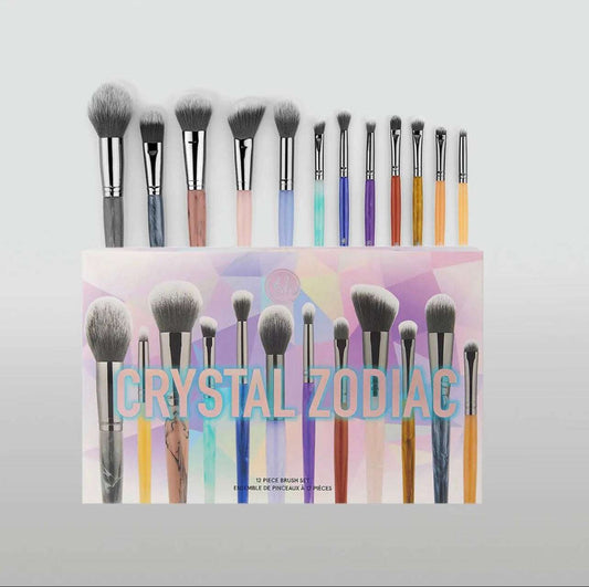 Bh Cosmetic Crystal Zodiac 12 Pieces Brush set