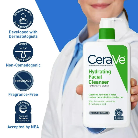Cerave Hydrating facial cleanser normal to dry skin 236ml