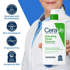 Cerave Hydrating facial cleanser normal to dry skin 236ml
