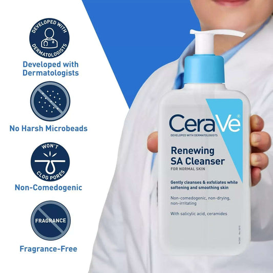 Cerave SA renewing cleanser for normal skin 236ml
