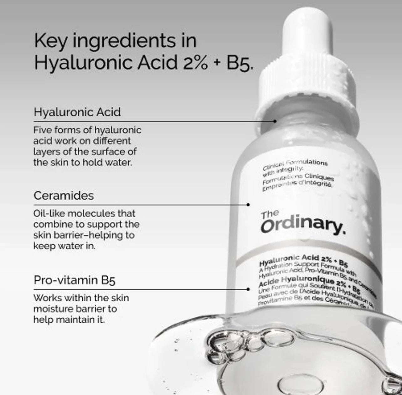 Ordinary hyaluronic acid serum 60ml