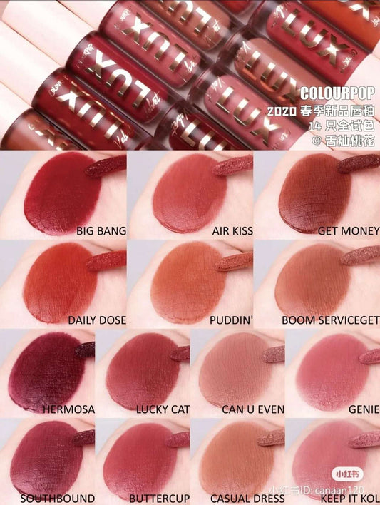 Colourpop Lux Velvet Liquid Lipstick