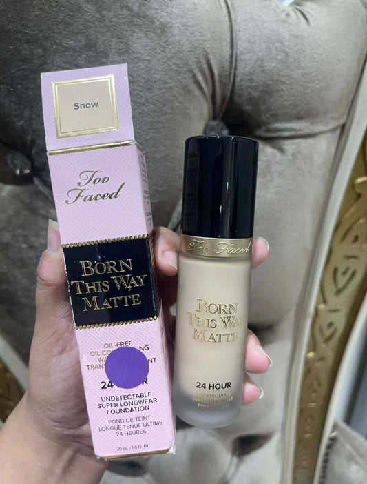 Too faced born this way Matte foundation Shade Snow