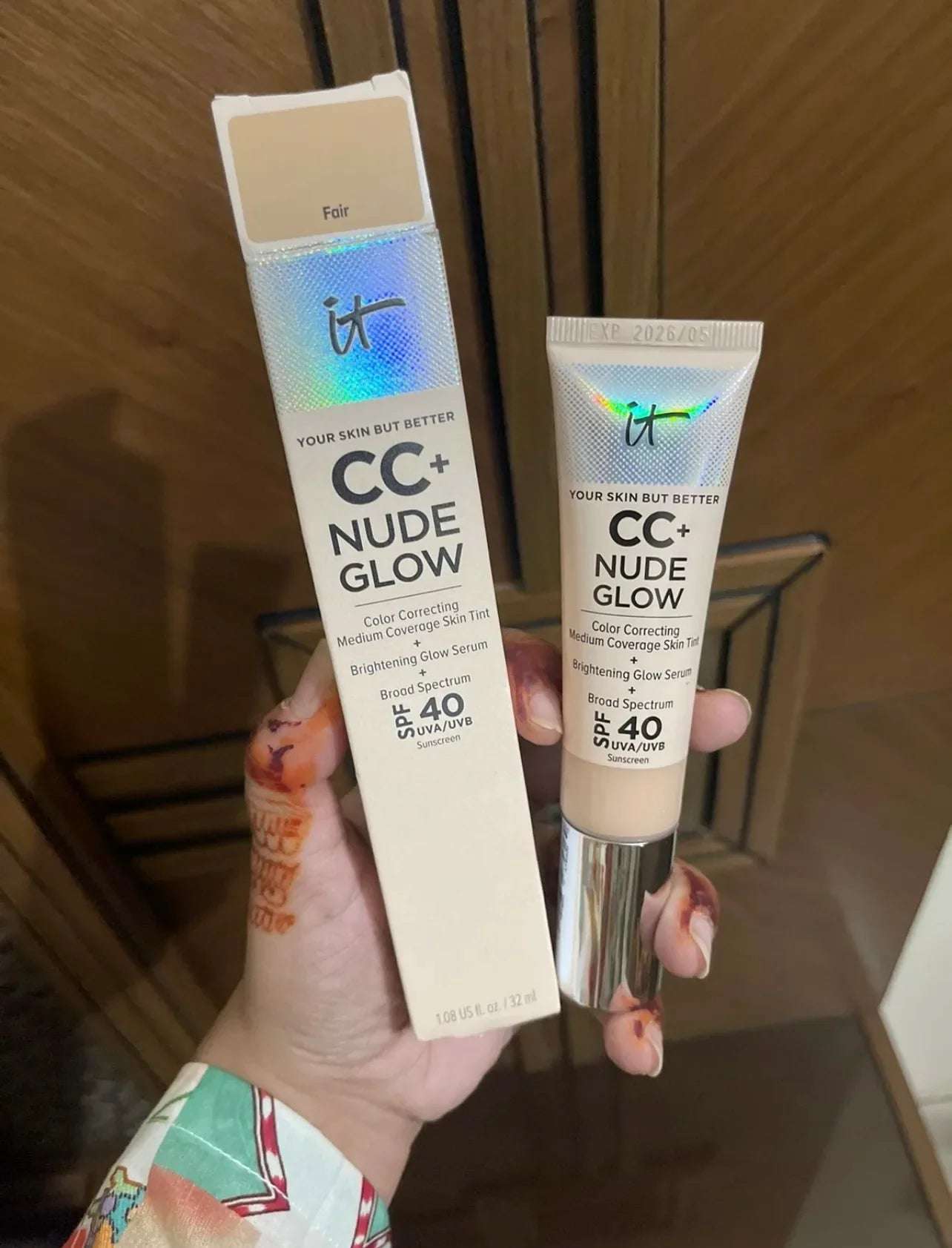 IT Cosmetics Nude Glow Medium Coverage Skin Tint