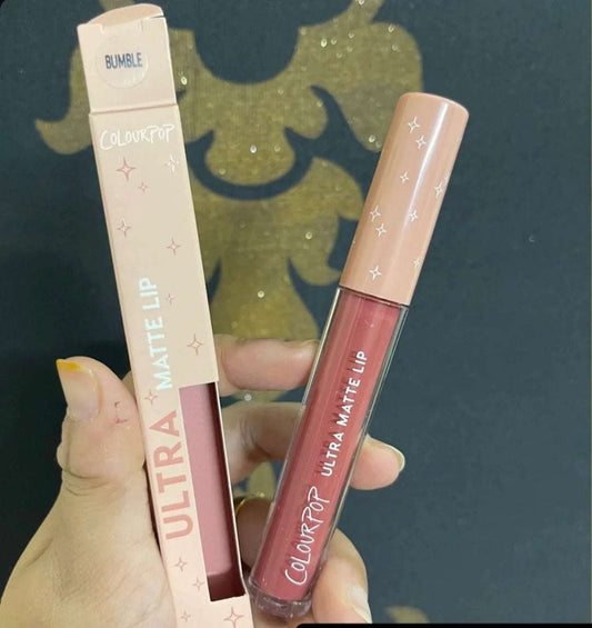 Colourpop ultra matte liquid lipstick shade bumble