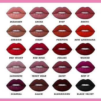 Lime Crime Matte Velvetines Liquid Lipstick