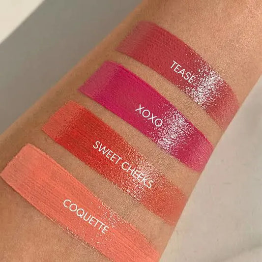 Dynessa Myricks Dewy Cheek & Lip Palette shade dew it flirty