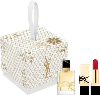 Ysl 2 pc Fragrance & Lipstick Set