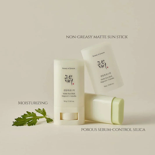 Beauty Of Joseon Matte Sun Stick : Mugwort+Camelia (SPF 50+ PA++++